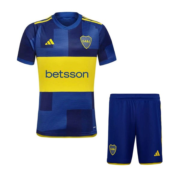 Camiseta Boca Juniors Replica Primera Ropa Niño 2023/24